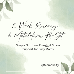 2 Week Energy & Metabolism Reset Mini Course